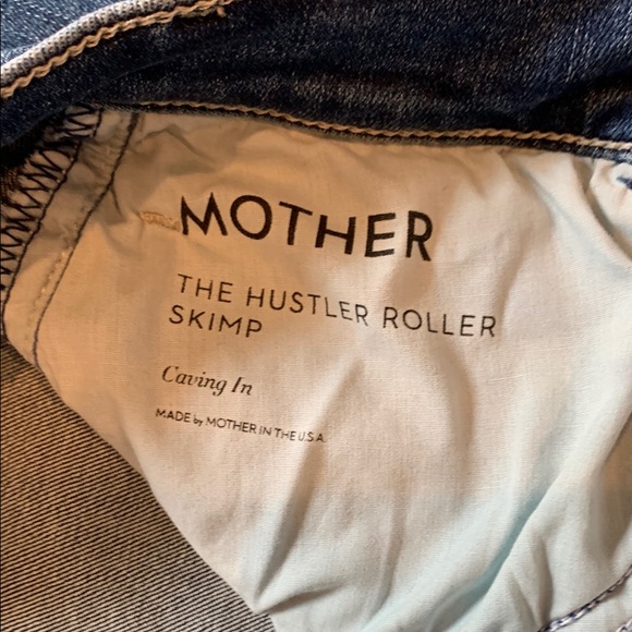 MOTHER The Hustler Roller Skimp Caving In Jean - Picture 6 of 6